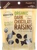 Woodstock organic dark chocolate raisins - Product