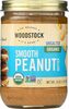 Farms organic smooth peanut butter no salt ounce - Product