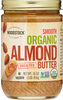 Smooth organic lightly toasted almond butter - Product