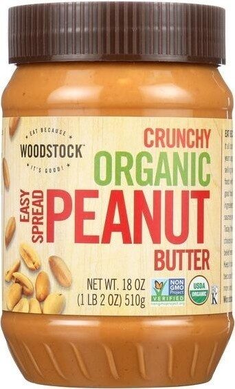 Organic Crunchy Peanut Butter Spread - Product