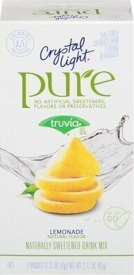 Pure drink mix lemonade on the go packets - Product - en