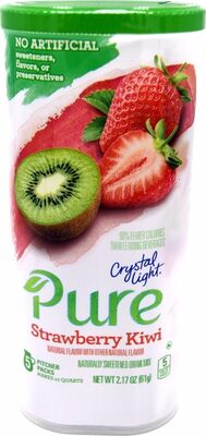 Pure drink mix strawberry kiwi flavor count pitcher - Product