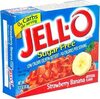 Jello strawberry banana gelatin dessert mix boxes - Product