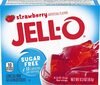 Jello strawberry gelatin dessert mix boxes - Product