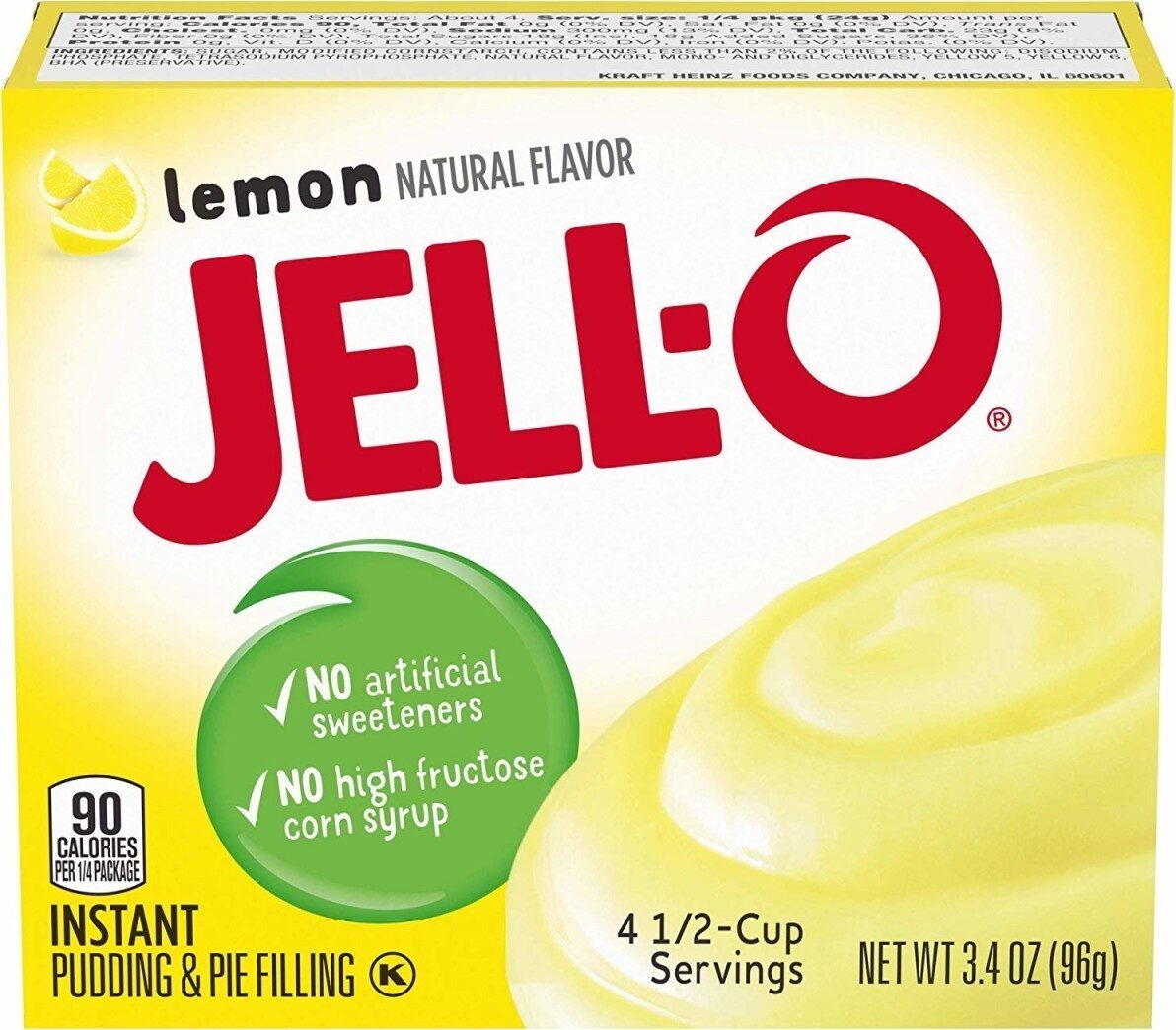 Jello instant lemon pie filling boxes - Product