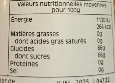 Grapefruit - Nutrition facts - fr