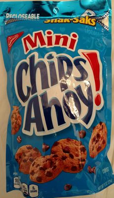 Nabisco chips ahoy! lunchbox cookies snak saks mini 1x8 oz - Product