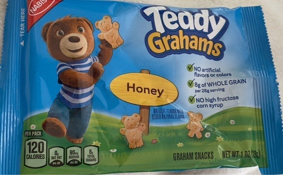 Teddy grams honey crackers - Produit - en