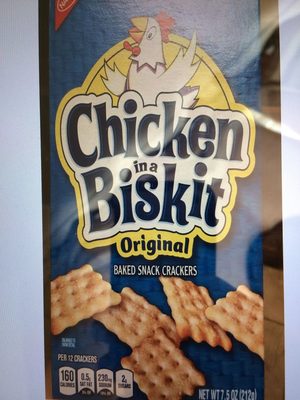 Nabisco chicken in a biskit crackers chicken in a biskit 1x7.5 oz - Produit - en