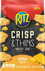 Crisp & thins cheddar potato and wheat chips - Product