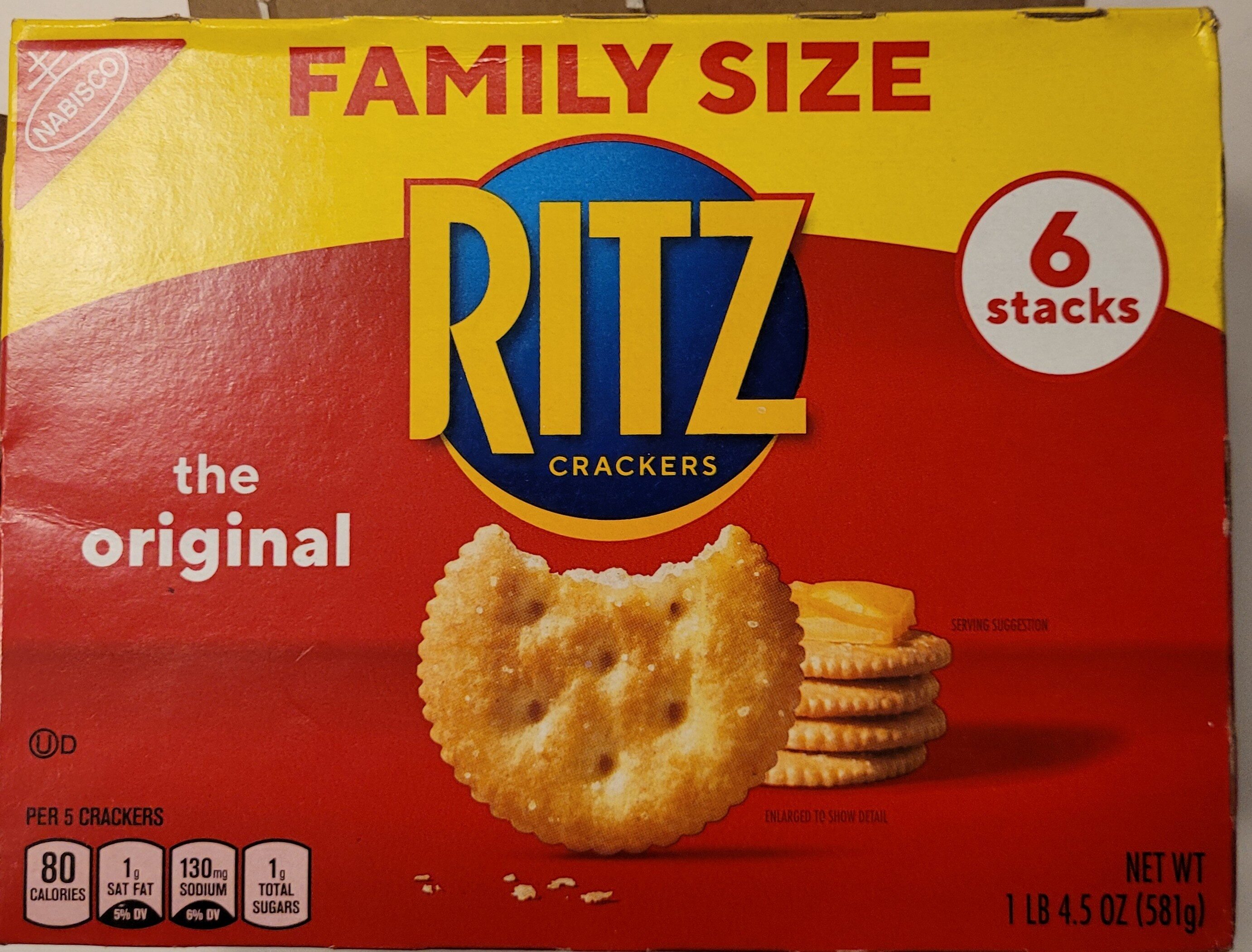 Ritz Crackers - Producto - en
