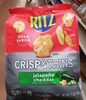 Crisp & thins jalapeno cheddar potato and wheat chips - Product