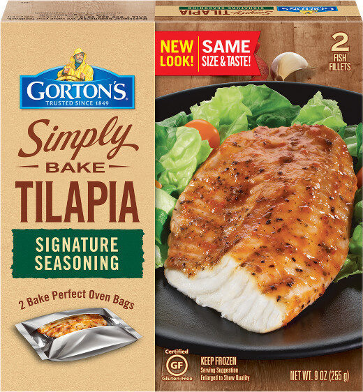 Simply Bake Signature Seasoning Tilapia Fish Fillet - Product