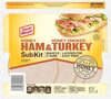 Oscar mayer deli subkit honey ham and smoked turkey - Producto