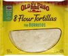 8 flour tortillas for burritos - Product