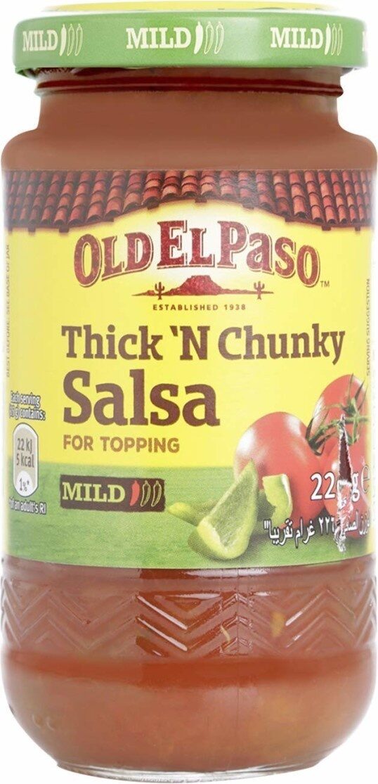 Thick & chunky salsa mild - Producte - en