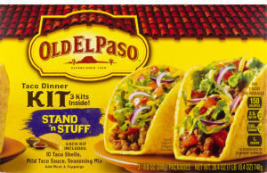 Old El Paso Stand 'N Stuff Taco Dinner Kit 3 Pack - Producto - en