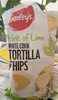 White Corn Tortilla Chips - Hint of Lime - Product
