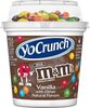 Yocrunch yogurt vanilla with m &m's - Product