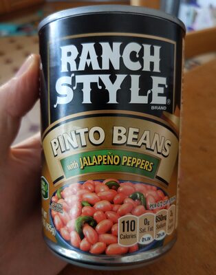 Pinto Beans with Jalapeno Peppers - 1