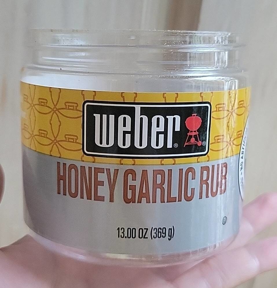 Honey garlic rub - Product