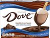 Vanilla ice cream with milk chocolate bars - Product