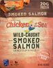 Skinless boneless pacific smoked salmon - Product