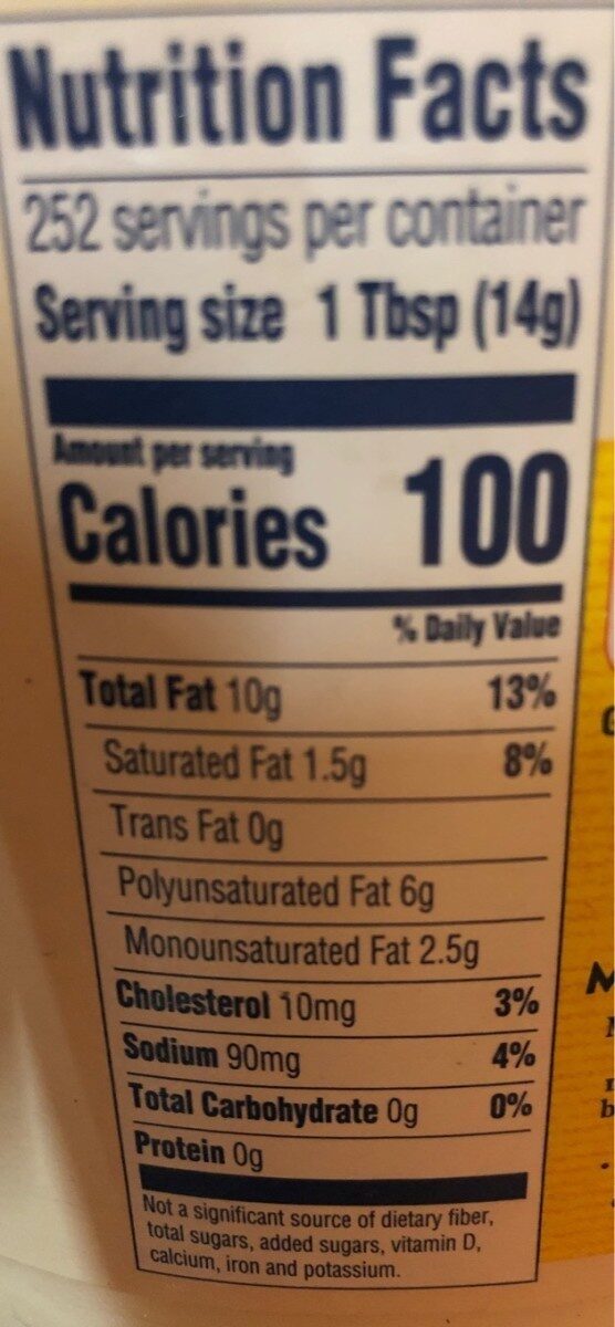 Real Mayonnaise - Nutrition facts - fr