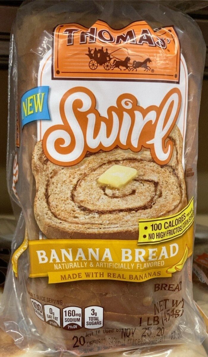 Swirl banana bread - Product