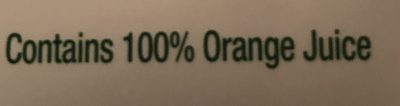 Pure 100% florida orange juice - Ingredients