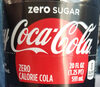 Coca-Cola zero sugar - Produit