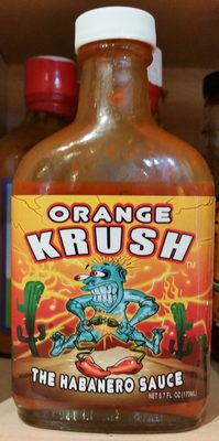 Rasta Fire - Orange Krush - The Habanero Sauce - Producto - en