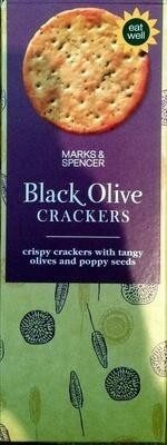 Black Olive crackers - Produkt - en