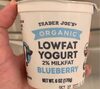 Organic lowfat yogurt blueberry - Producto