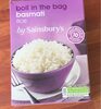 Boil in the bag basmati rice - Producto