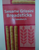 Sesame grissini breadsticks - Product