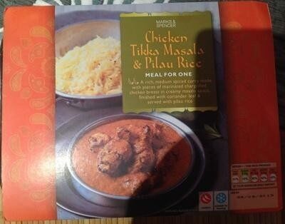 Chicken Tikka Masala & Basmati Rice - Product - fr