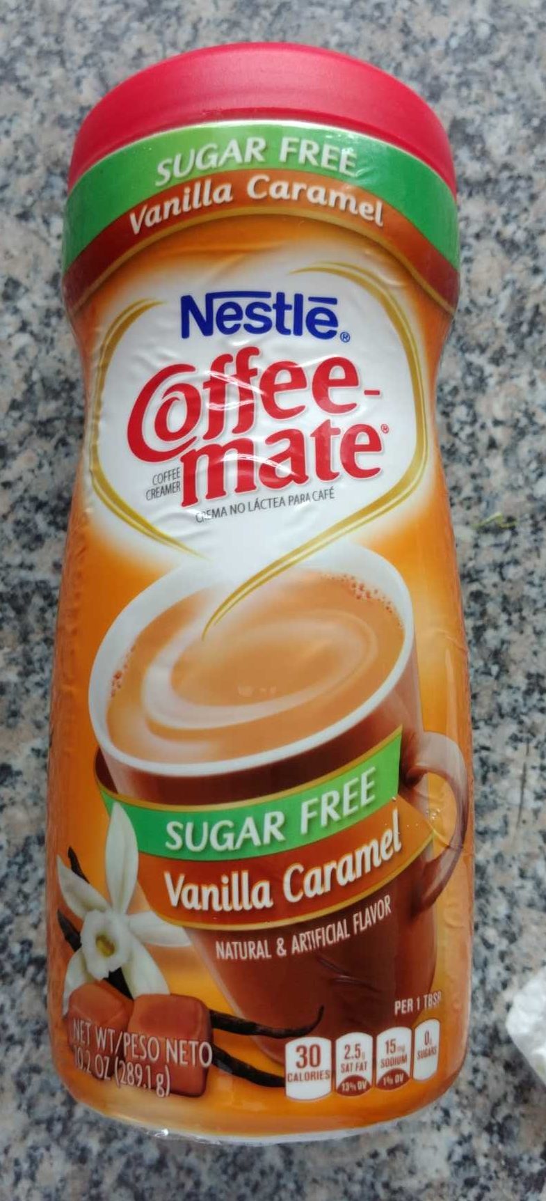 Coffee Mate Vanilla Caramel Sugar Free - Product