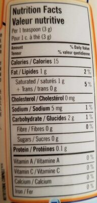 Coffee Mate - Nutrition facts