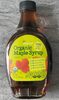 Organic maple syrup - Produkt