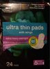Ultra thin pads - Product