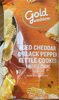 Aged Cheddar and Black Pepper Kettle Cooked Waffle Chips - Product
