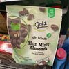 Almonds mint flavored real dark chocolate - Product