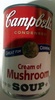 Campbell's soup cream mushroom - Product