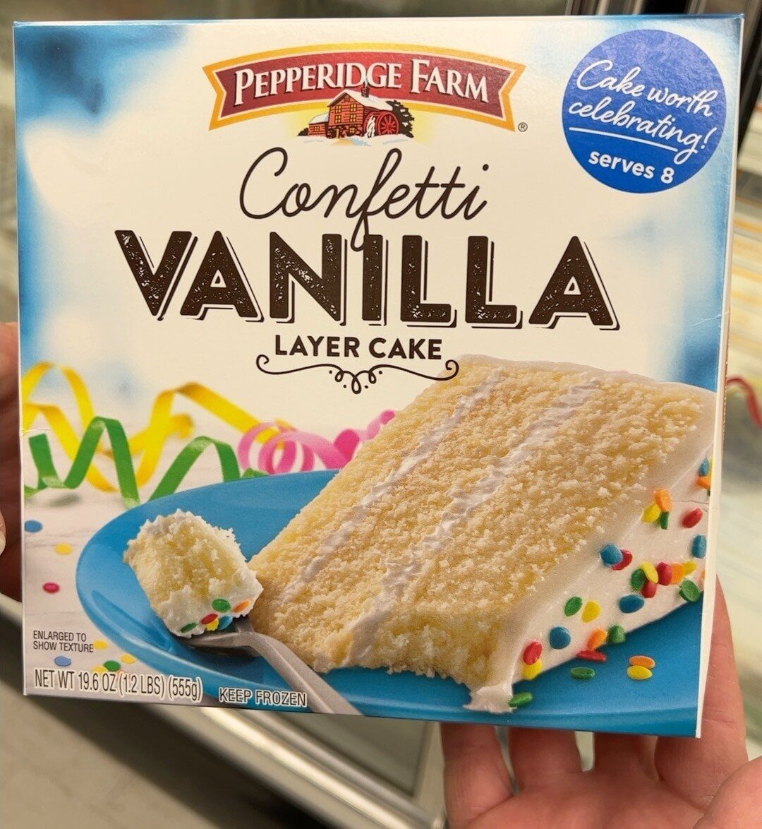 Confetti vanilla layer cake - Produkt - en