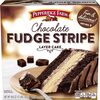 Chocolate fudge stripe layer cake - Product