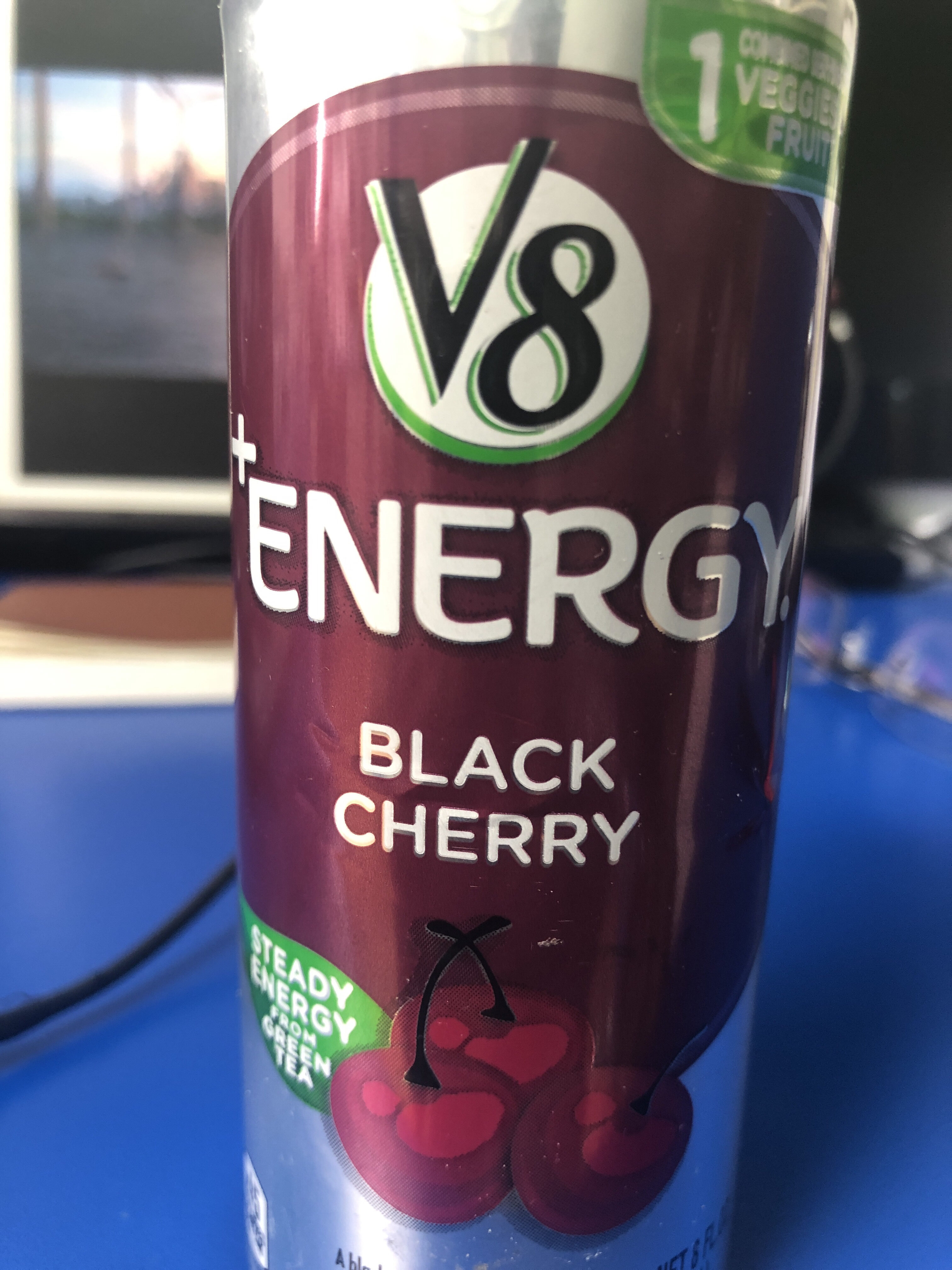 V8  Energy Black Cherry - Producto - en