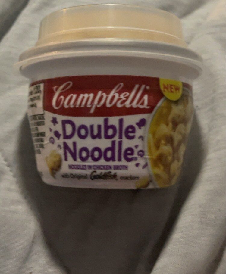 Campbell’s double noodle - Product