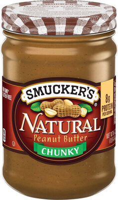 Natural chunky peanut butter - Product