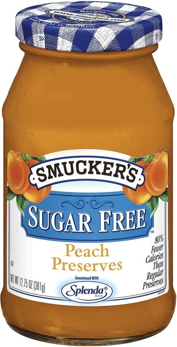 Sugar free peach preserves - Product